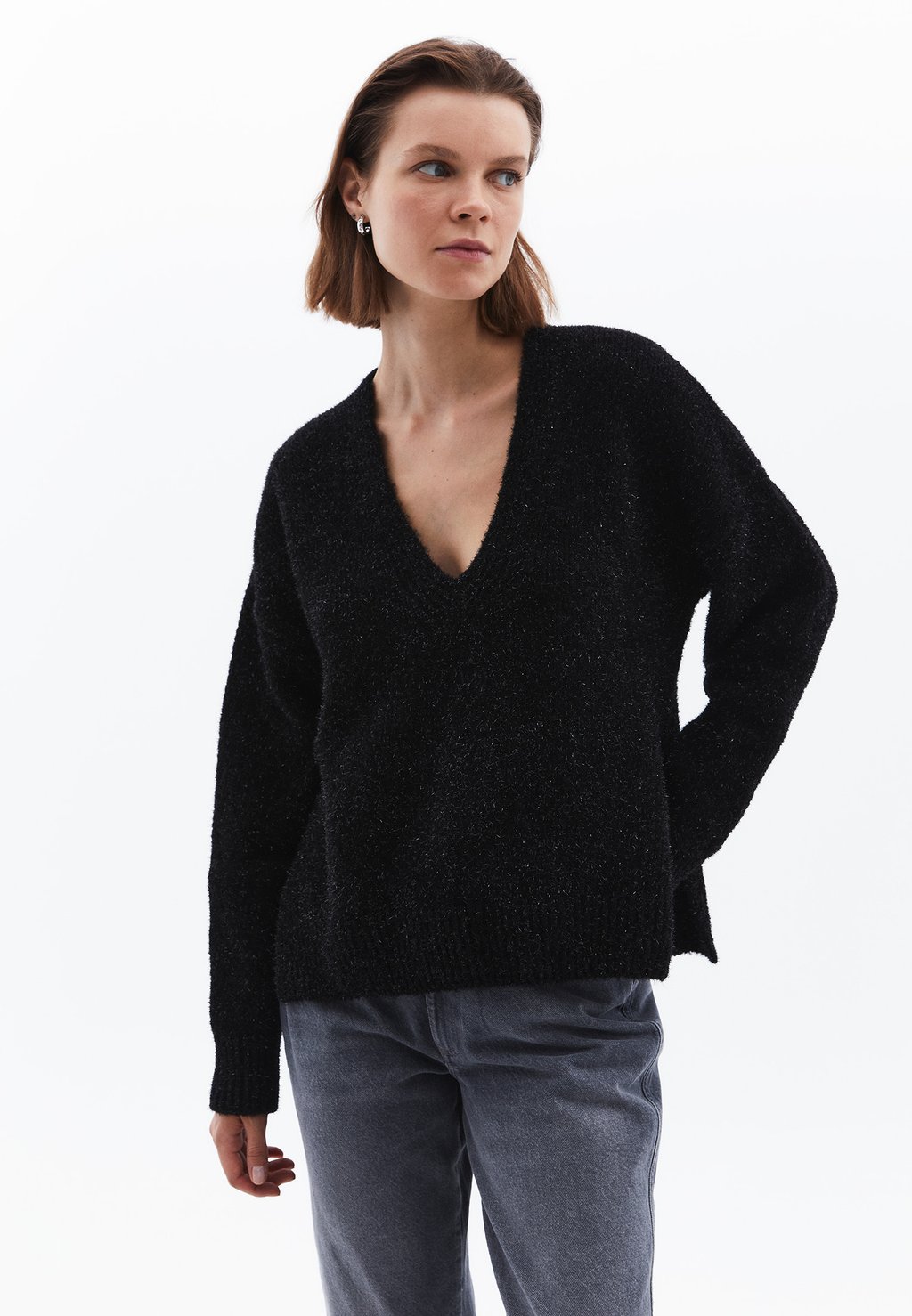 

Джемпер V-NECK OXXO, черный