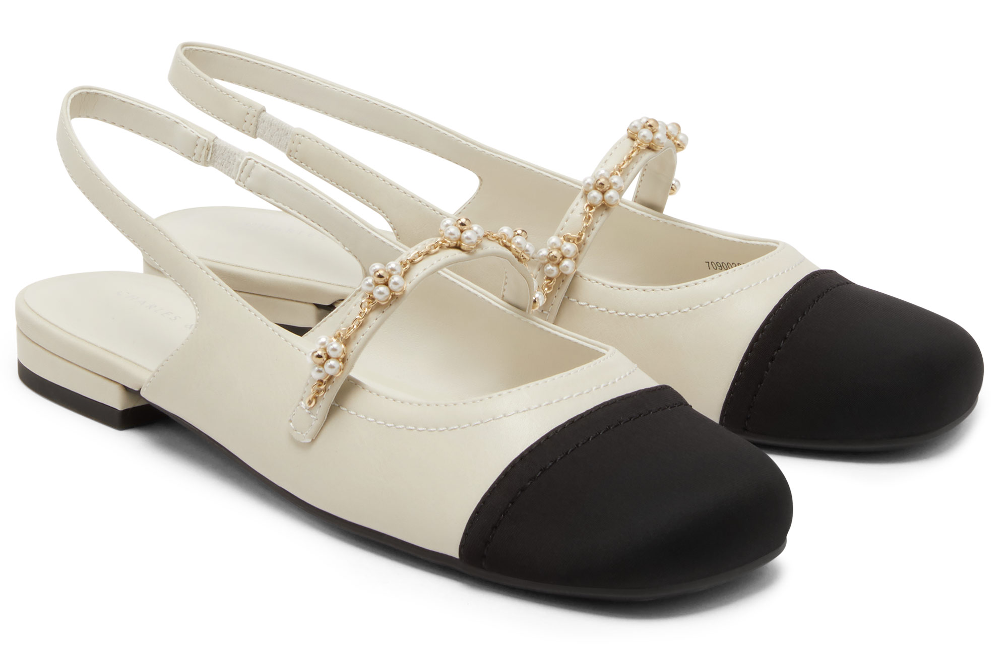Повседневные туфли женские CHARLES&KEITH, кораллово-розовый красный — фото 3