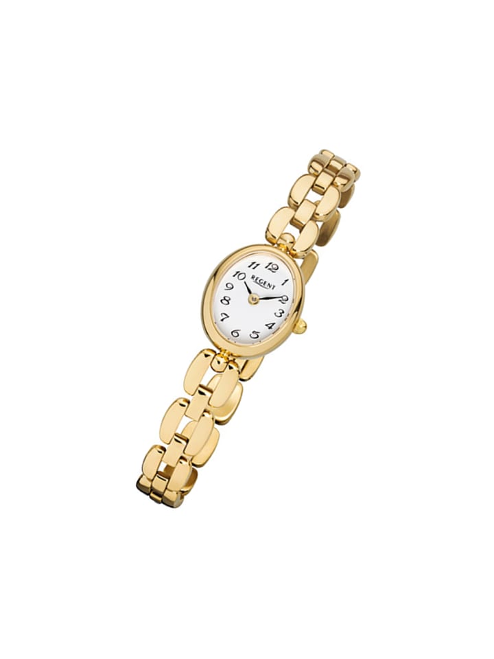 

Золотые наручные часы Regent Mini, маленькие (примерно 19х16 мм)