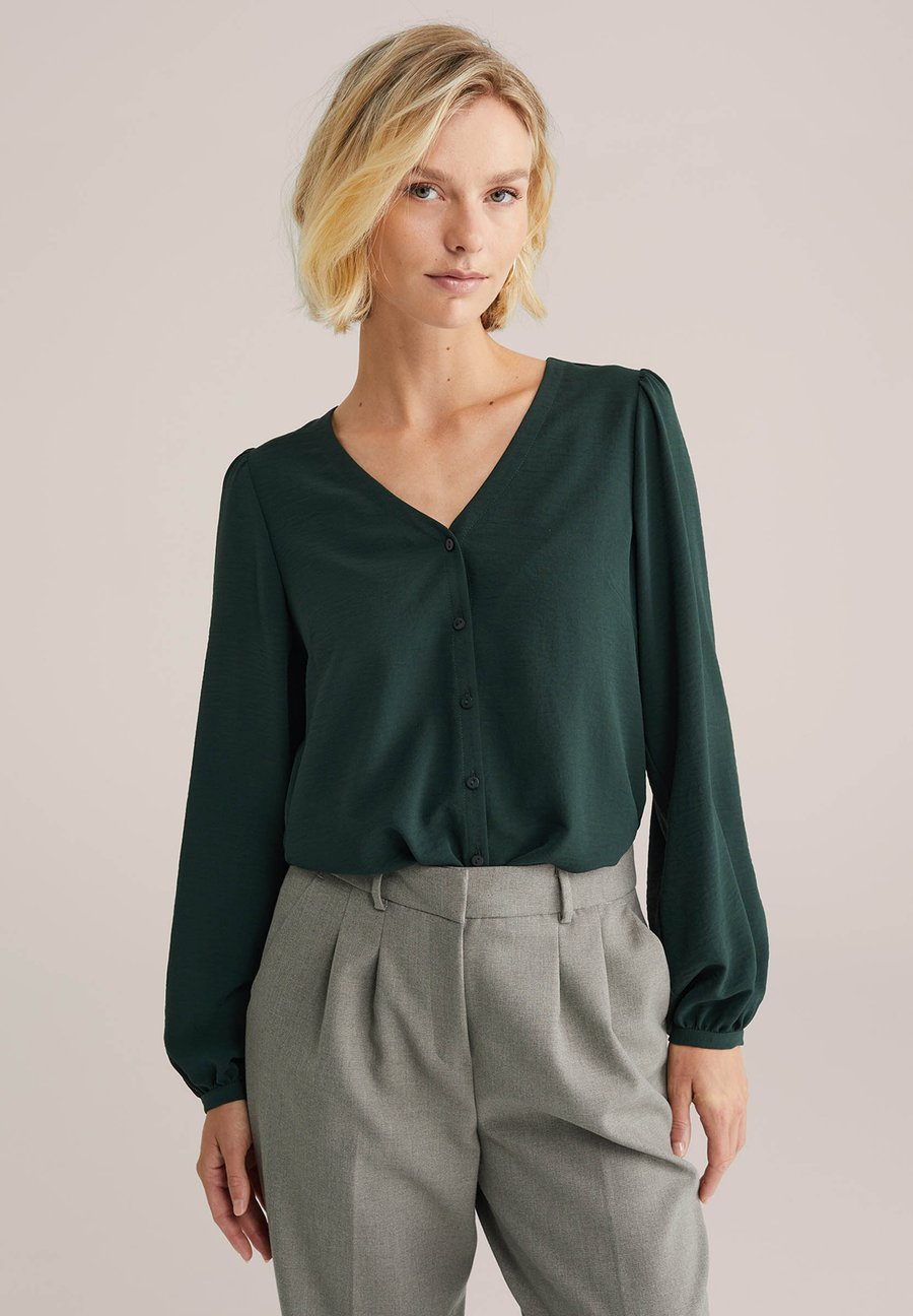 

Блуза WE Fashion Blouse, Dark Green
