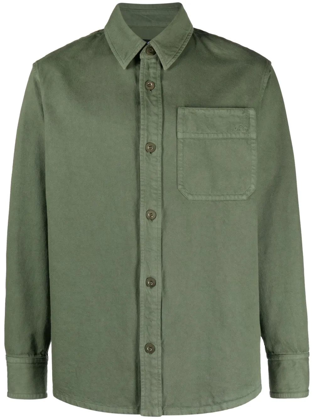 

Рубашка Basile A.P.C., зеленый