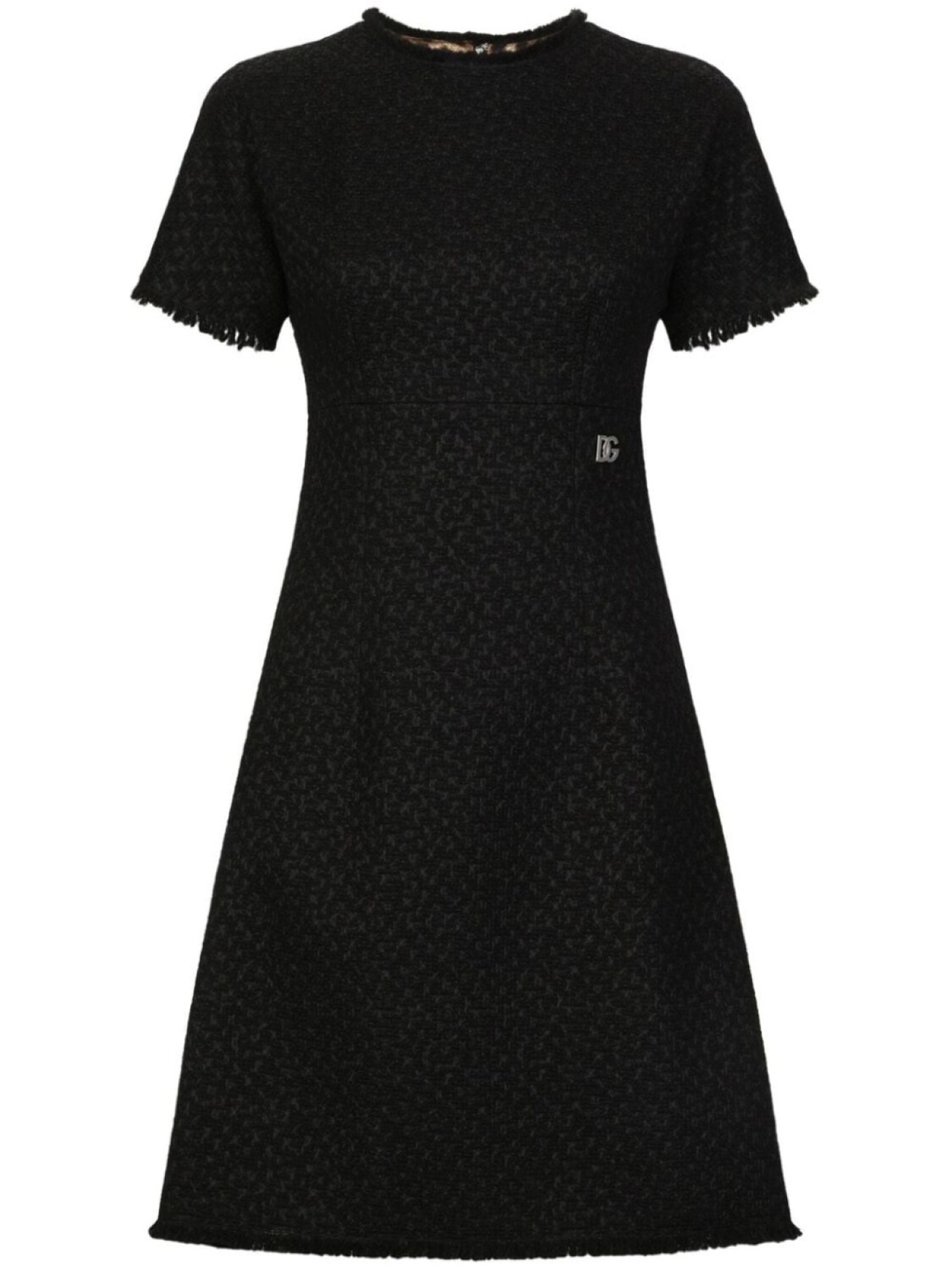 

Dolce & Gabbana платье мини с логотипом, черный