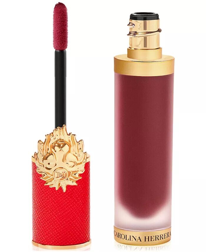 

Матовая жидкая губная помада Good Girl Velvet Matte Liquid Lipstick Carolina Herrera, цвет 590 - Chase Me