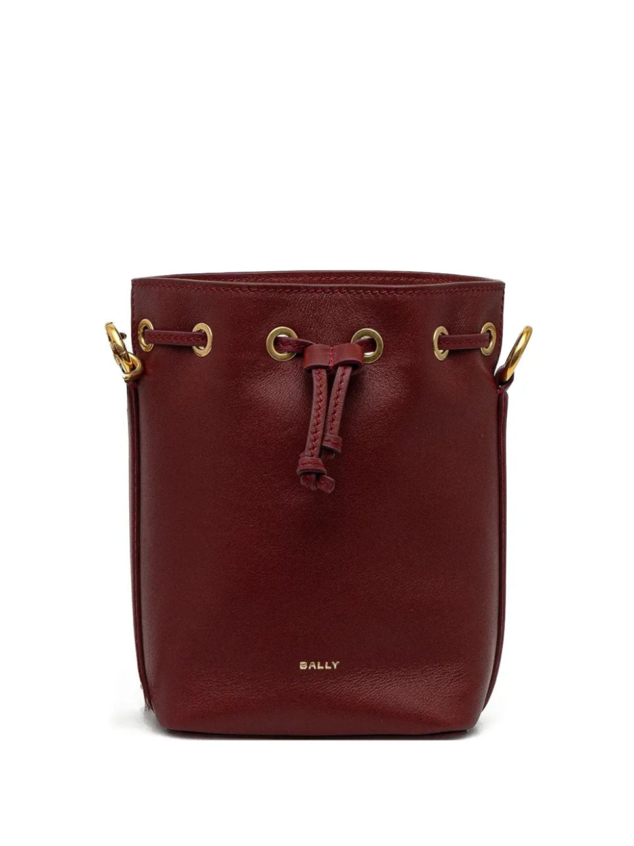 

Сумка-ведро из кожи Code Bally, красный