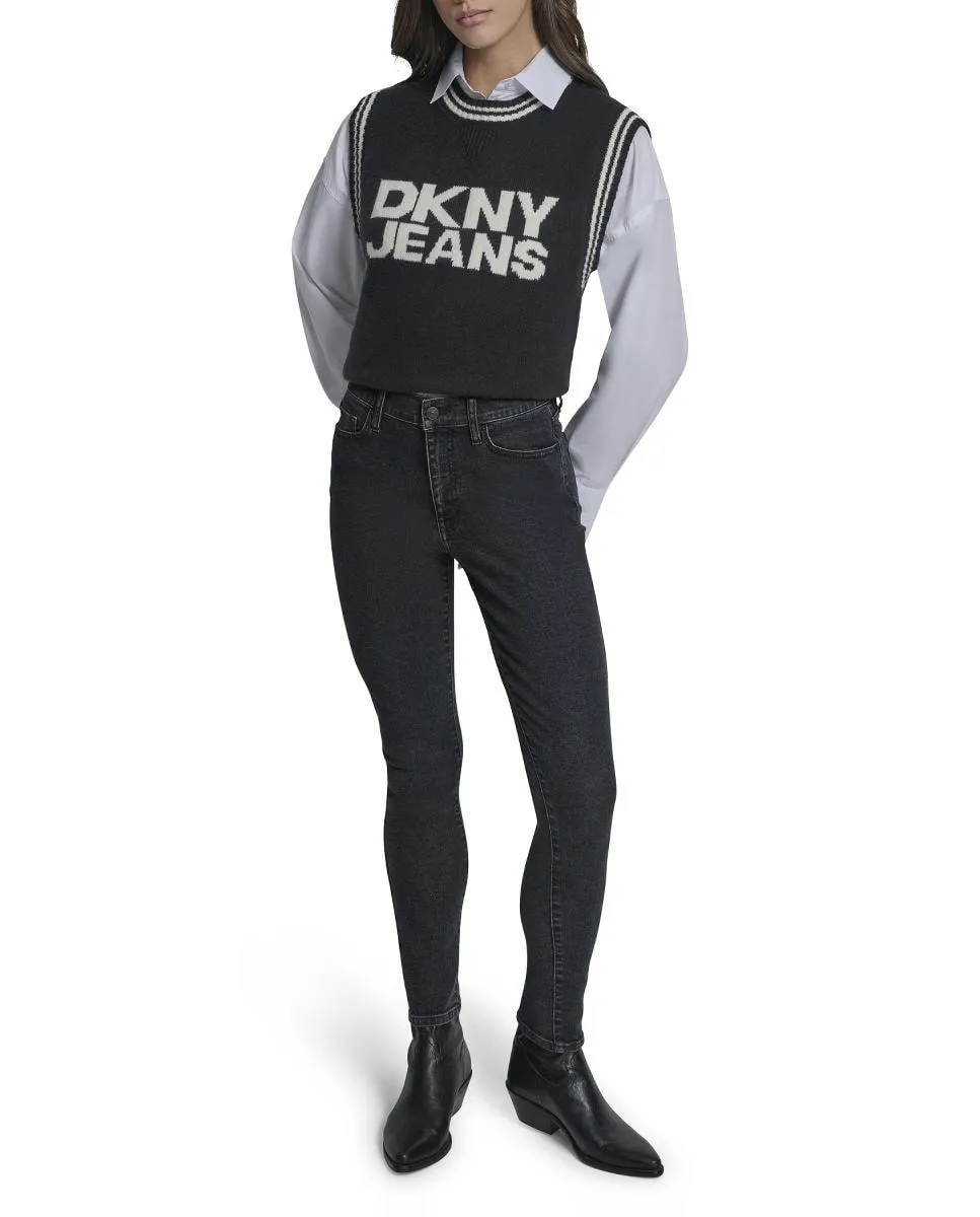 

Женские джинсы Dkny Jeans, темно-серый