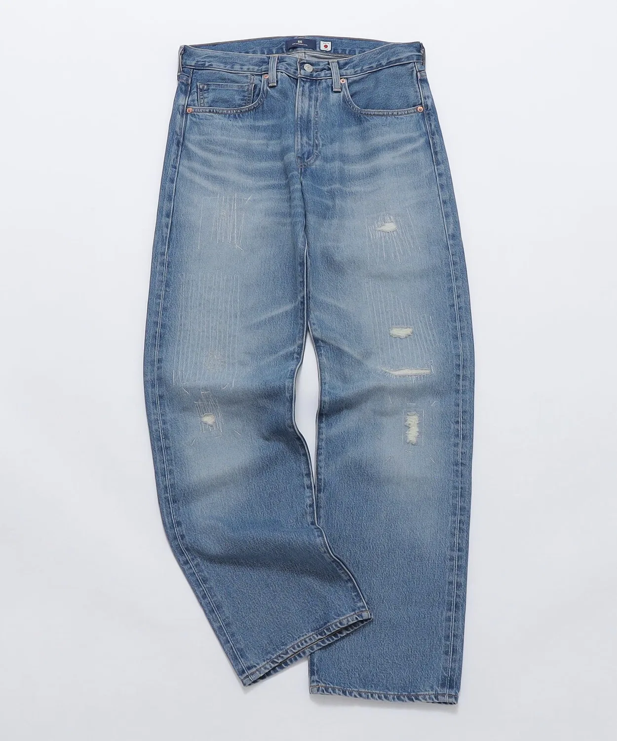 Джинсы Levi’s Blue Tab Anchor Relaxed, королевский синий — фото 4
