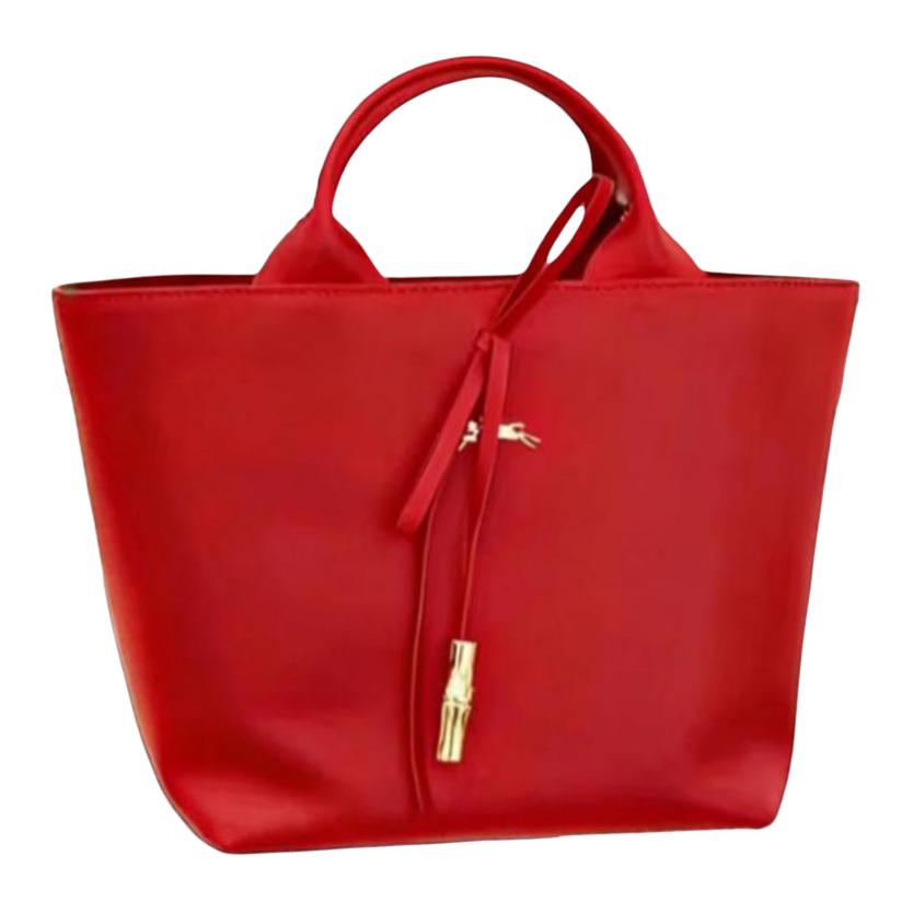 

LONGCHAMP Сумка Le Roseau из телячьей кожи для женщин Carmine