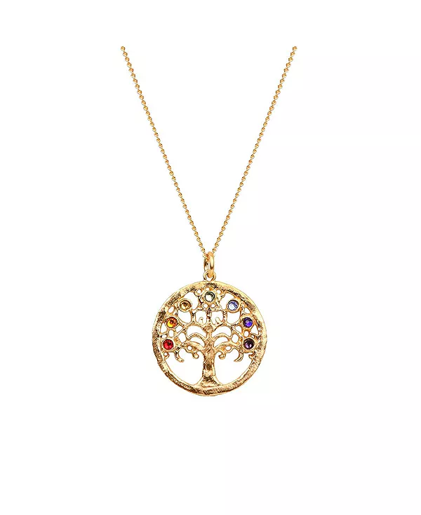 

Осознанное выравнивание - подвеска-чакра Древо жизни Karma And Luck, gold/multicolor