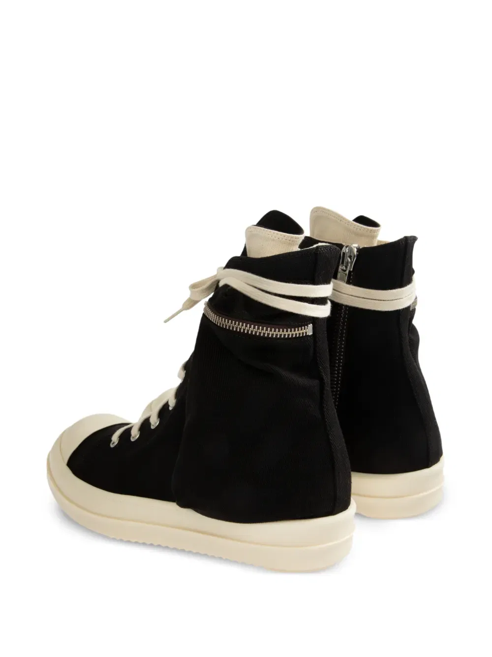 Кроссовки-карго на молнии Rick Owens Drkshdw, черный — фото 3