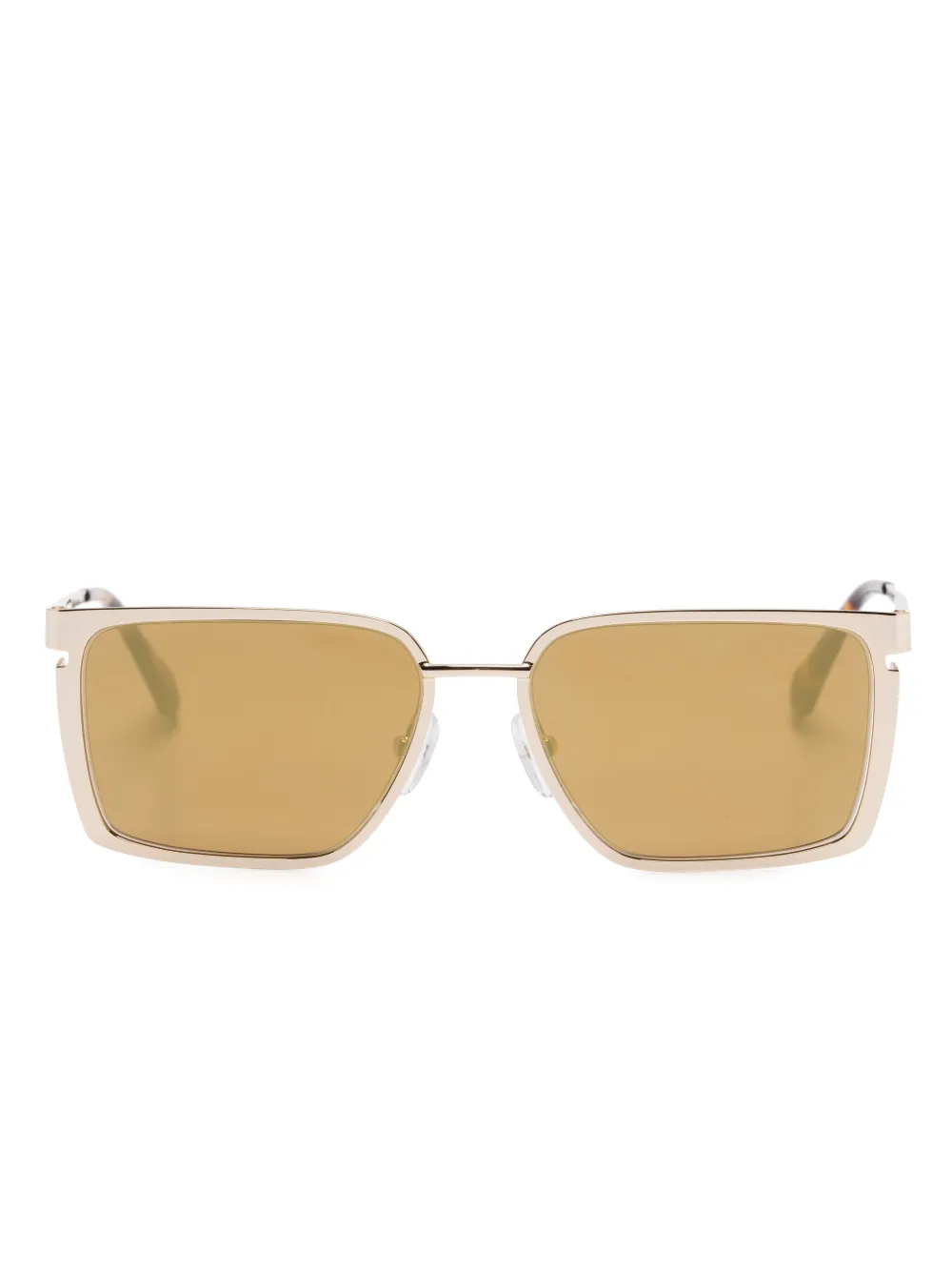 

Солнцезащитные очки Yoder в прямоугольной оправе Off-White Eyewear, золотой
