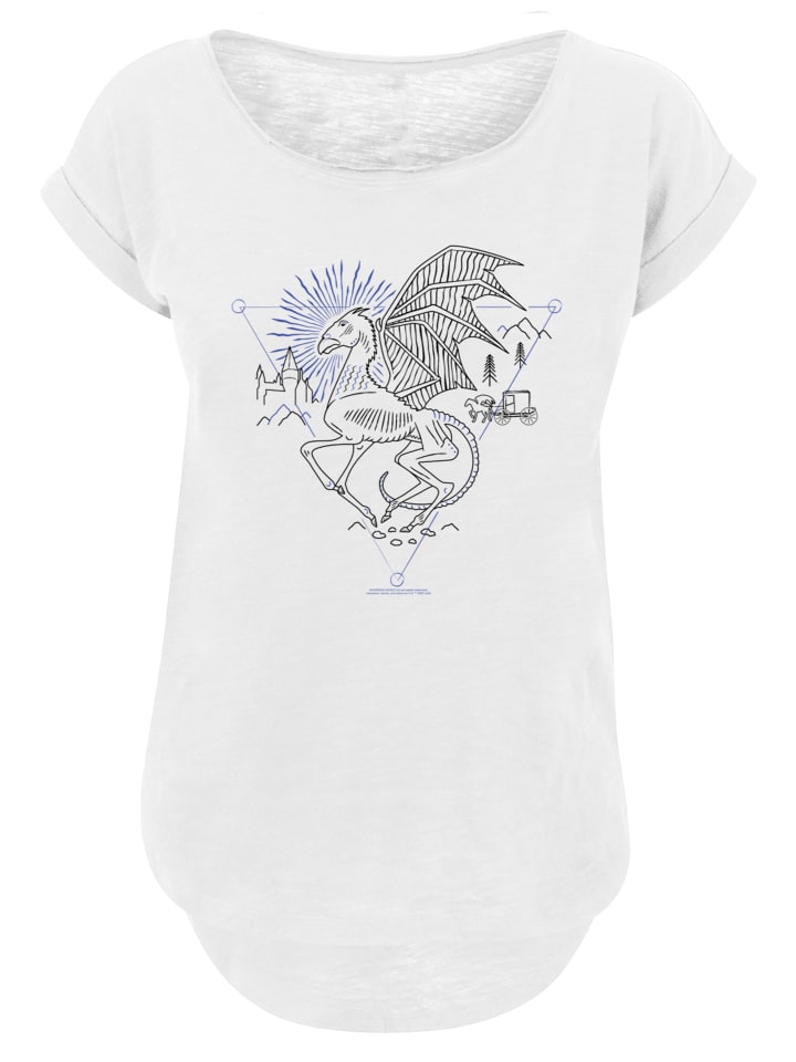 

Длинная футболка Harry Potter Thestral Line Art белого цвета F4NT4STIC, Белый, Длинная футболка Harry Potter Thestral Line Art белого цвета F4NT4STIC