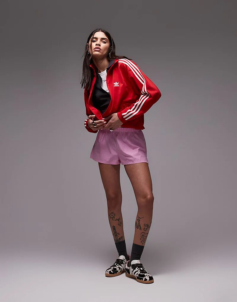

Микрошорты ASOS DESIGN из поплина розового цвета — часть комплекта