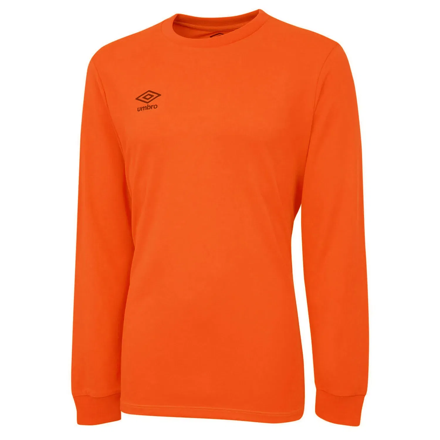 Футболка с длинным рукавом с логотипом Umbro, оранжевый