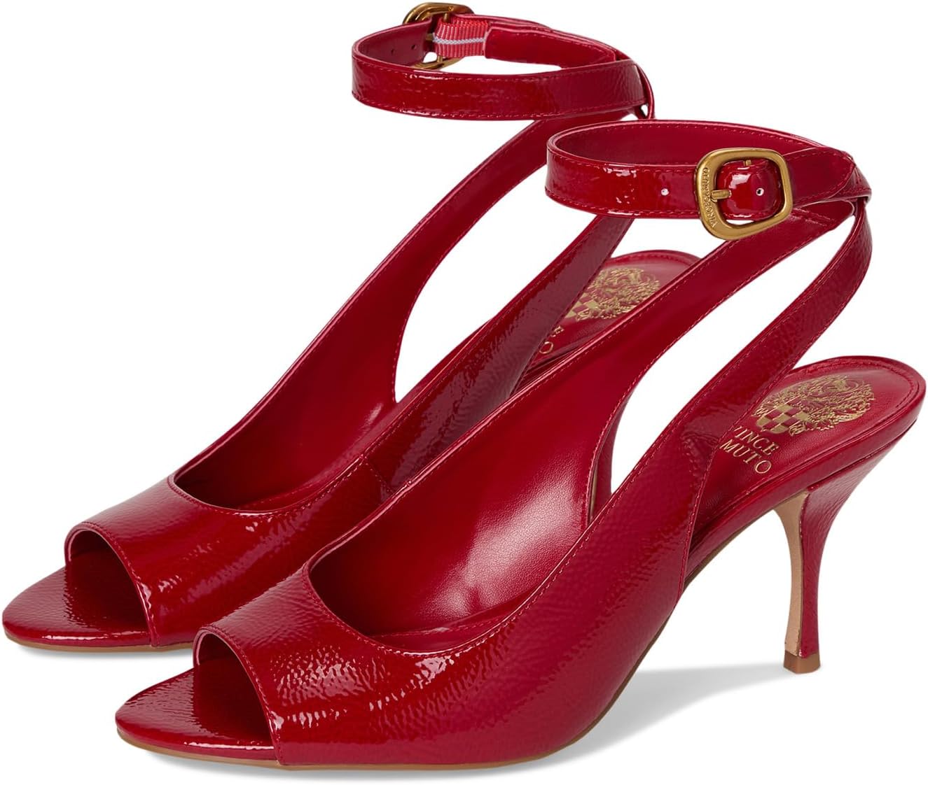 Туфли Vince Camuto Pavles Peep Toe High Heel Sandals, Flame