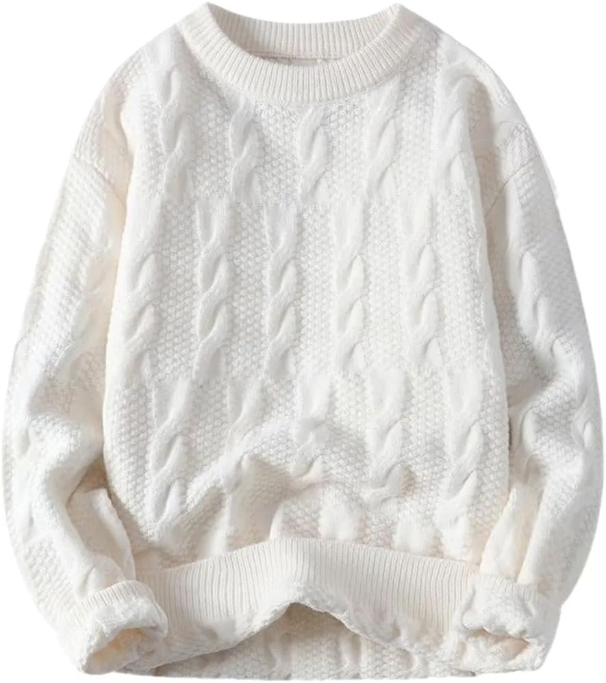 

Толстый свитер с круглым вырезом Fnfmrfmr