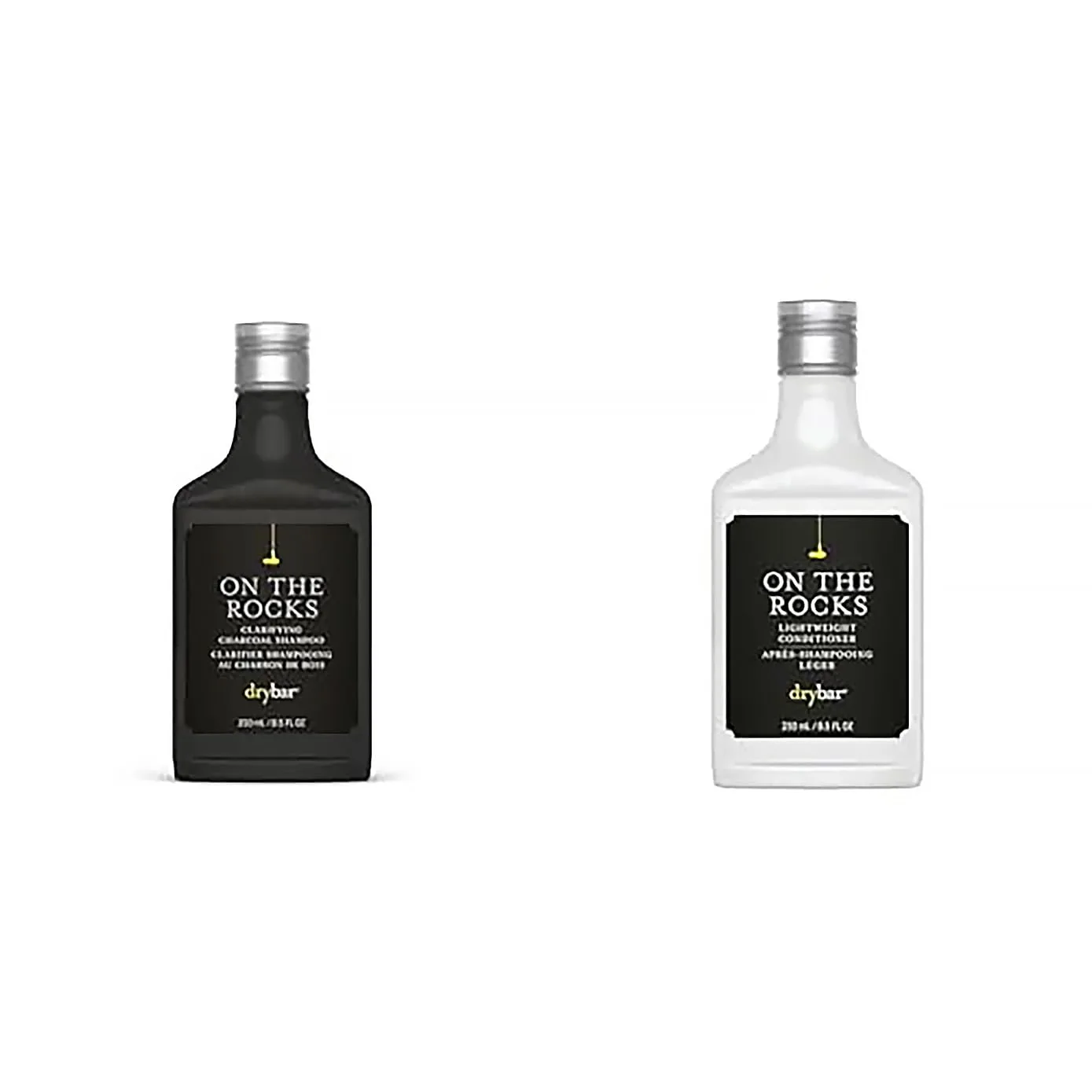 Шампунь Drybar On The Rocks Clarifying Charcoal Shampoo + кондиционер-крем On The Rocks Lightweight Conditioner Cream Duo