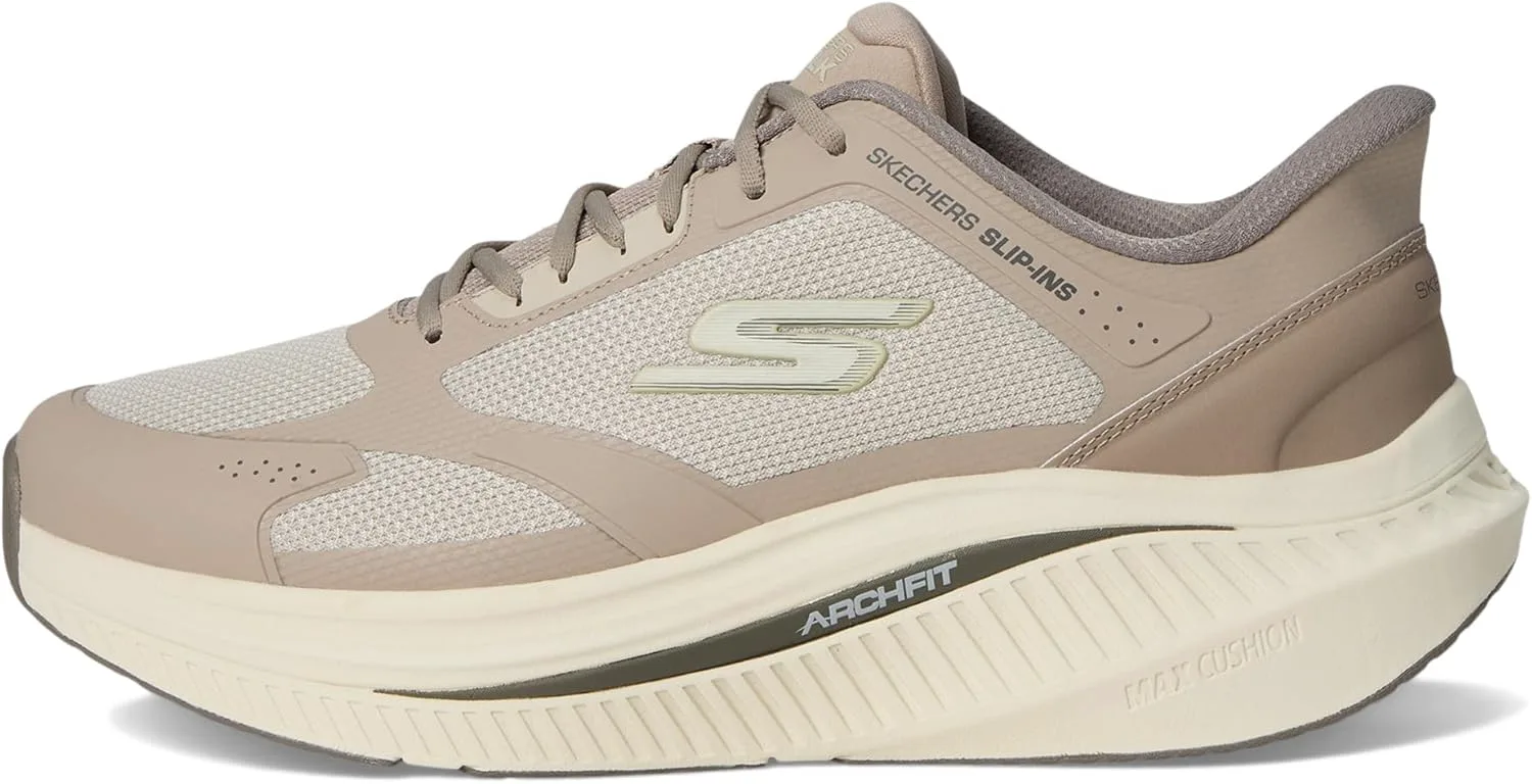Мужские кроссовки Skechers Go Walk Max с амортизацией и поддержкой свода стопы, без шнурков — фото 3