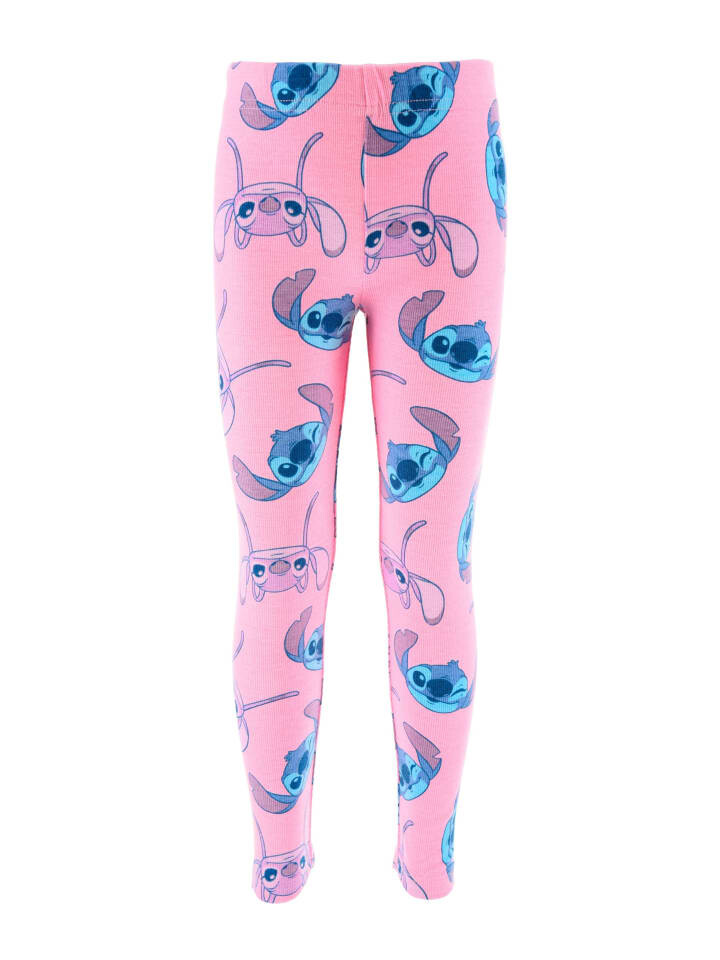 Рубашка с длинным рукавом Disney 2tlgOutfit & Leggings Stitch, розовый — фото 3