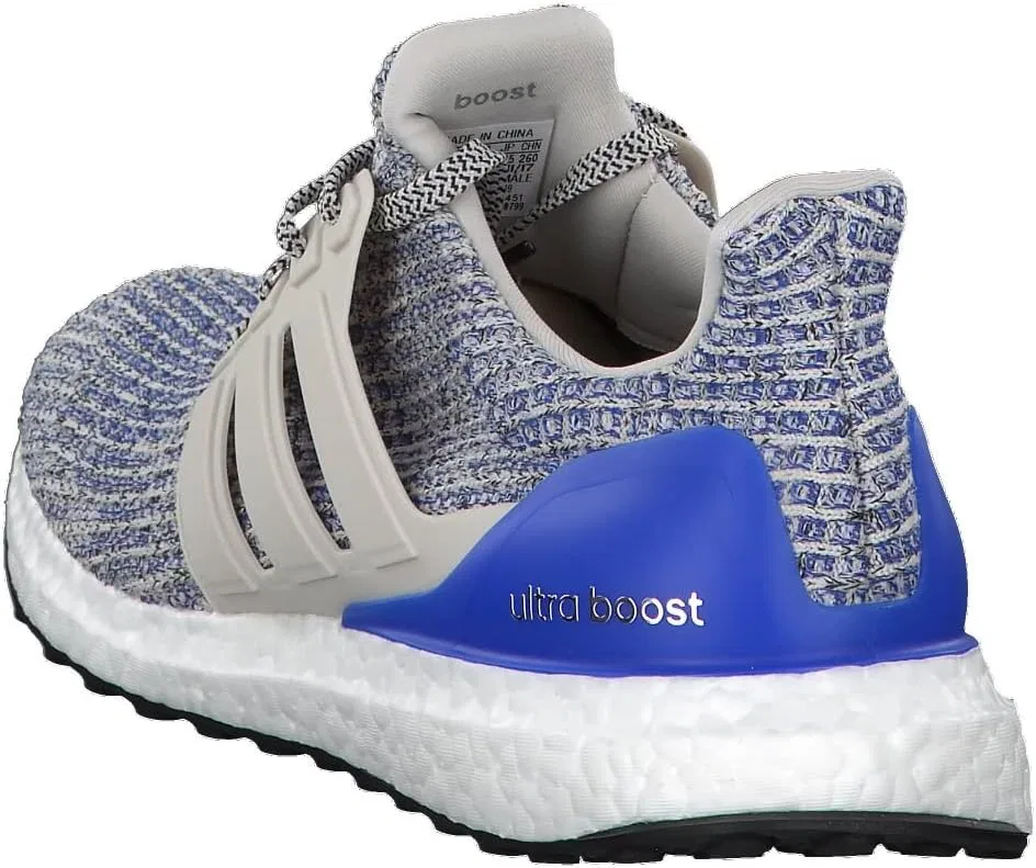 Мужские беговые кроссовки Adidas UltraBoost, синие — фото 4