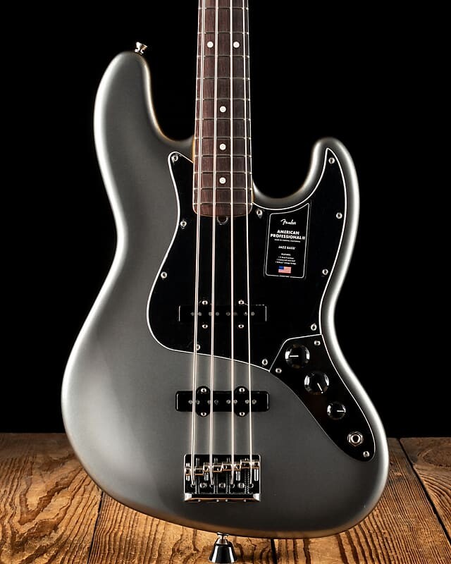 

Басс гитара Fender American Professional II Jazz Bass - Mercury - Free Shipping