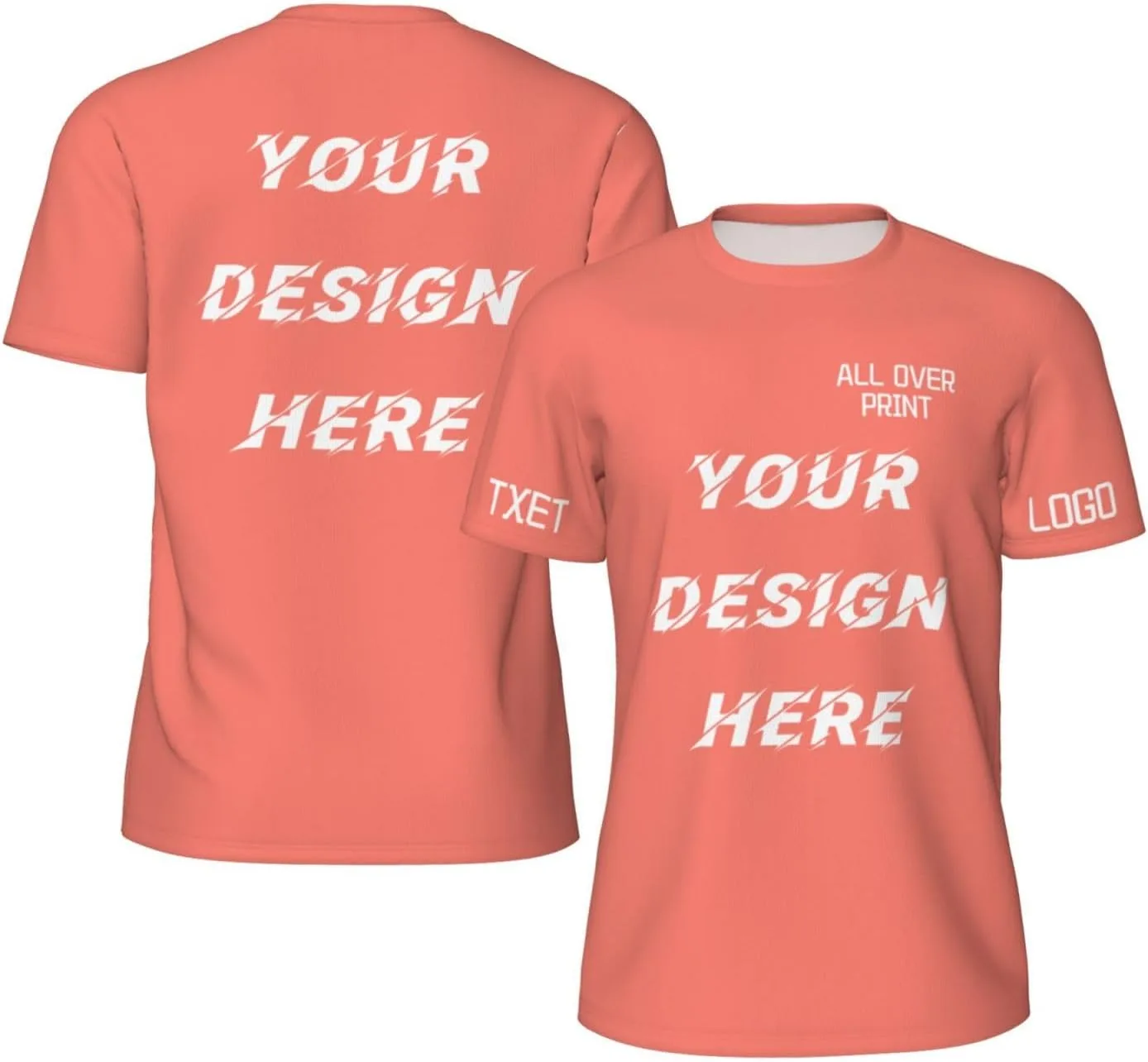 

Футболка Custom с логотипом и текстом