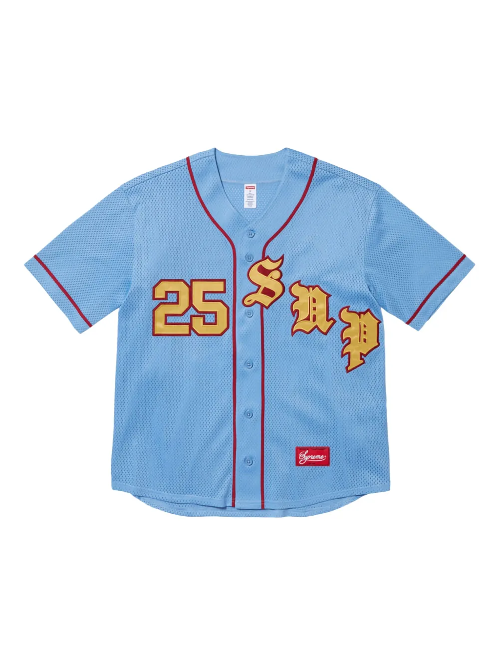 

Топ Old English SS 25 - Light Blue Supreme, синий