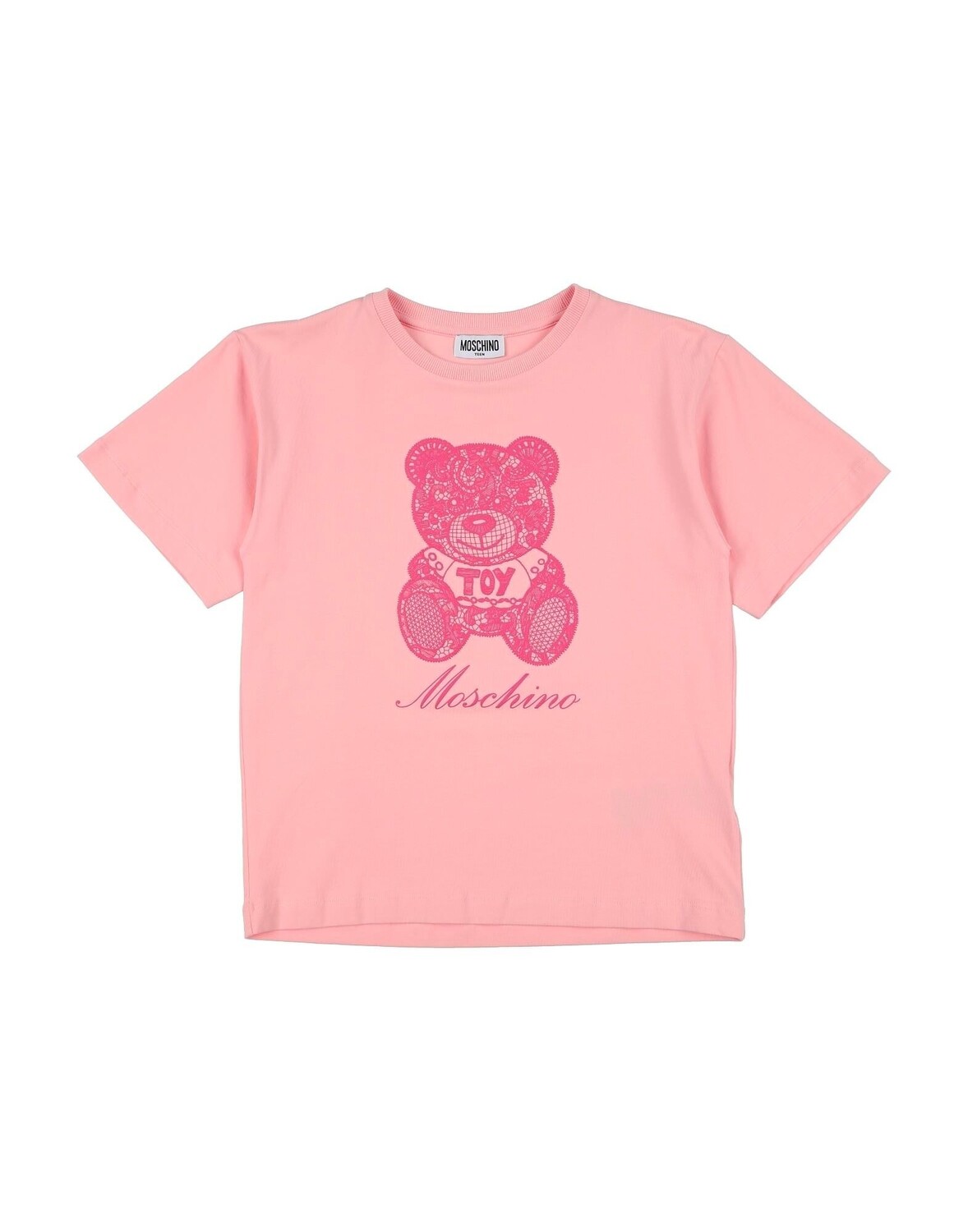 

Футболка Moschino Kid, розовый