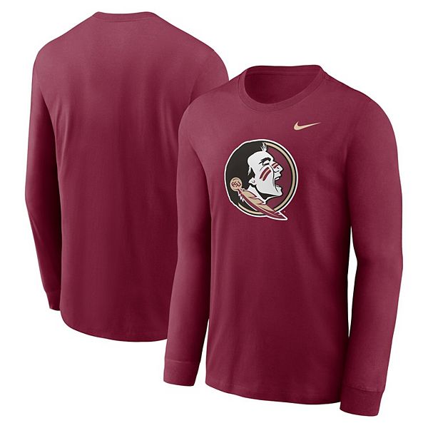 

Мужская футболка с длинным рукавом Florida State Seminoles с основным логотипом Nike