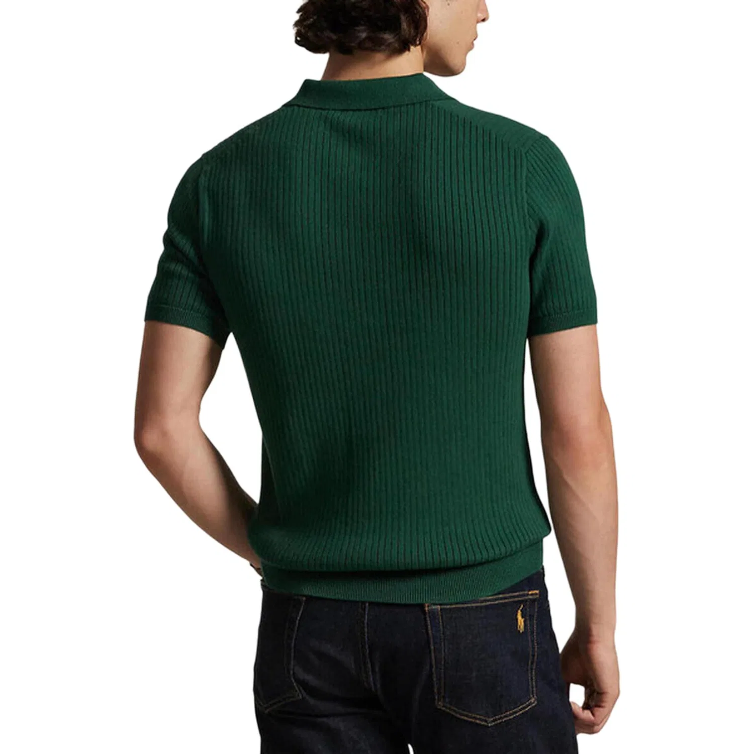 Поло мужское Vintage Pine Green Polo Ralph Lauren — фото 3