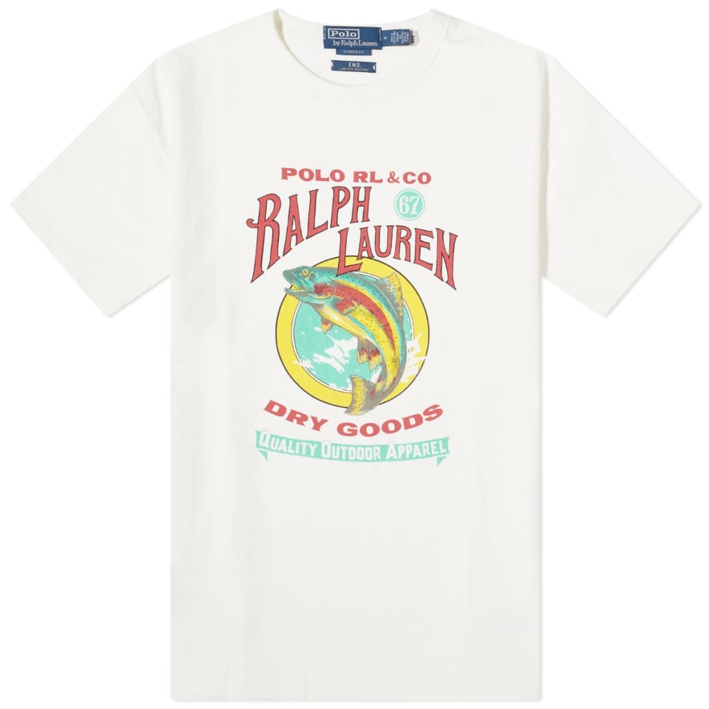

Футболка End. x Dry Goods Polo Ralph Lauren, цвет nevis