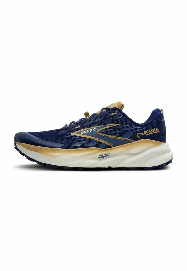 Кроссовки для трейлраннинга cascadia 19 Brooks, Beacon Blue Starfish Coconut