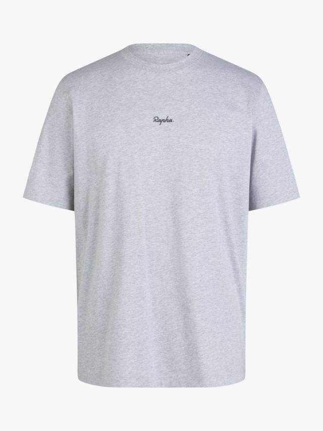 

Мужская футболка из органического хлопка Rapha, цвет Light Grey Marl