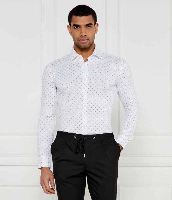 

Рубашка p-hank-kent-c1-222 Slim fit Boss, белый