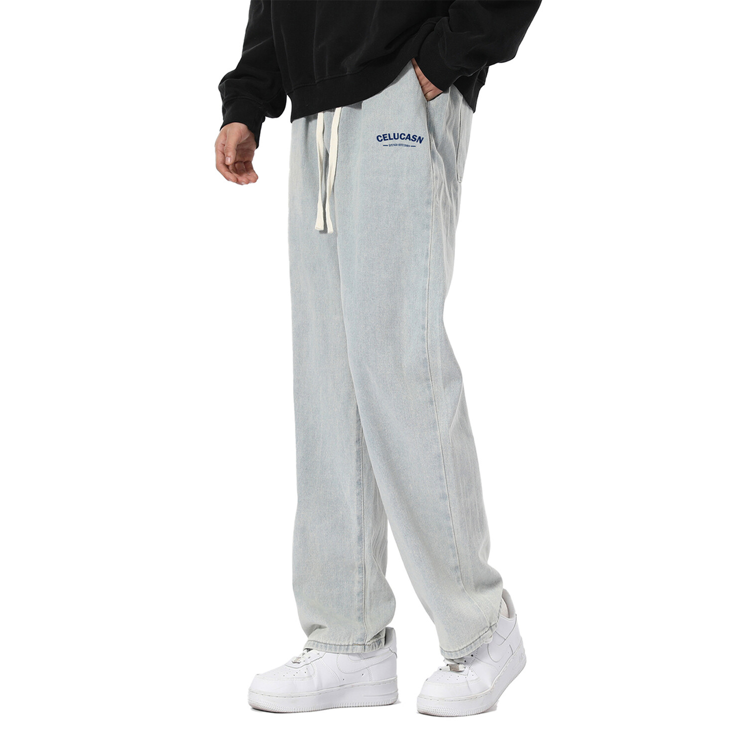 

Trend Frontline CELUCASN Джинсы унисекс, Черный