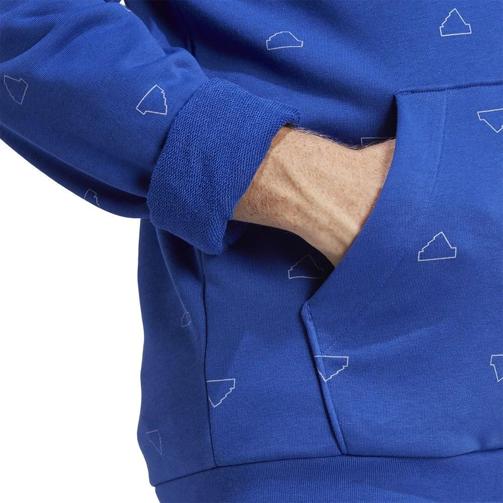 Толстовка adidas Seasonal Essentials Monogram Graphic — фото 4