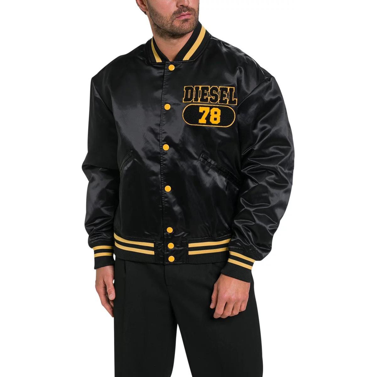 

DIESEL Пуховик SS24 мужской черный, Black