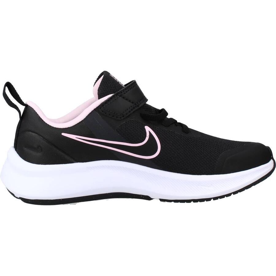 Кроссовки Nike Модель Star Runner 3 Little Ki Цвет Черный — фото 4