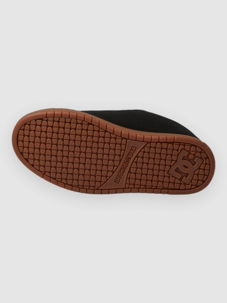 Кеды DC Court Graffik Skateschuhe, black/gum — фото 2