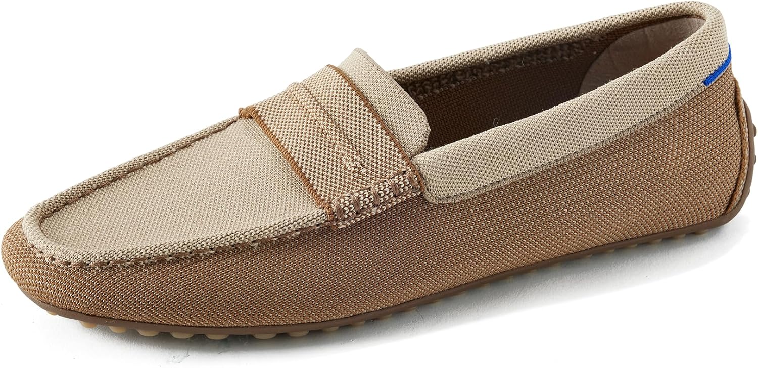 

Мужские слипоны Rothy's The Driving Loafer, повседневные лоферы, сделаны из переработанных пластиковых бутылок и подходят для машинной стирки, Canyon Brown