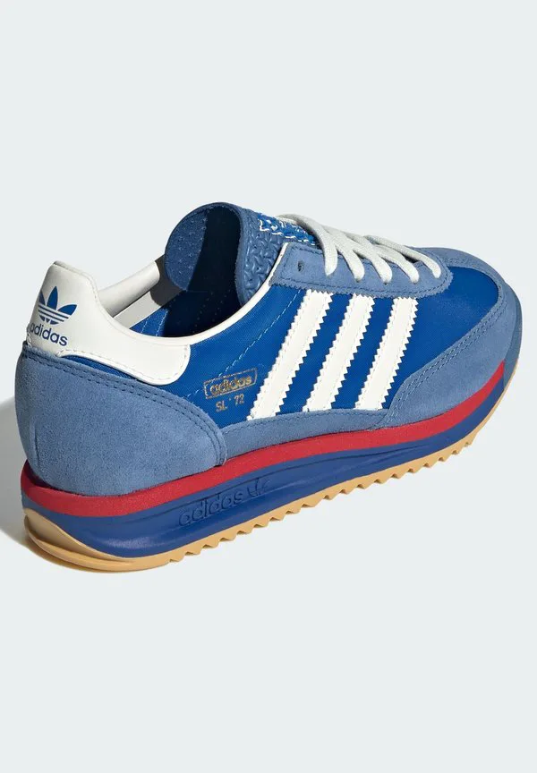 Кроссовки унисекс sl 72 Adidas Originals, Blue Core White Better Scarlet — фото 4