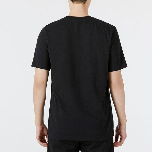 Футболка Men's Nike Cartoon Printing Cozy Round Neck Casual Short Sleeve Black T-Shirt, черный — фото 4
