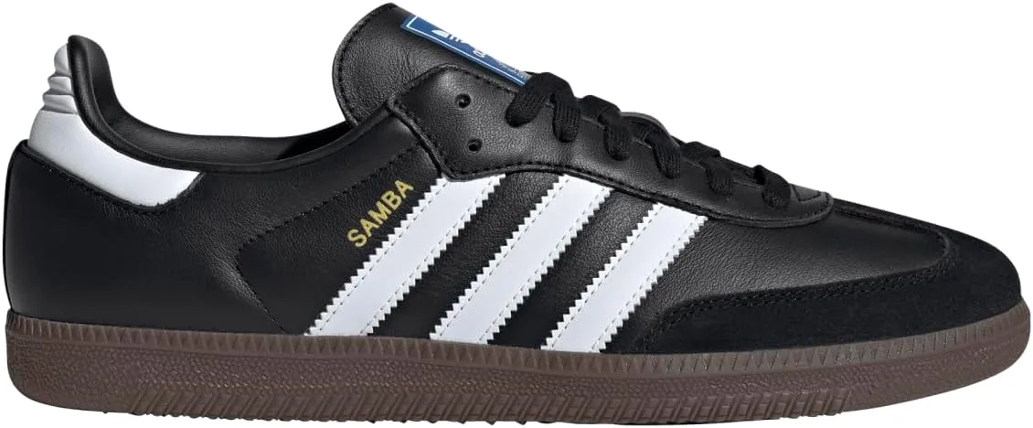 Мужские кроссовки Adidas Samba OG, черный — фото 2