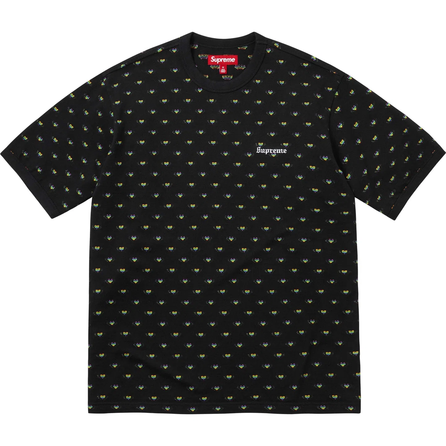Футболка с интарсией Hearts Supreme Black