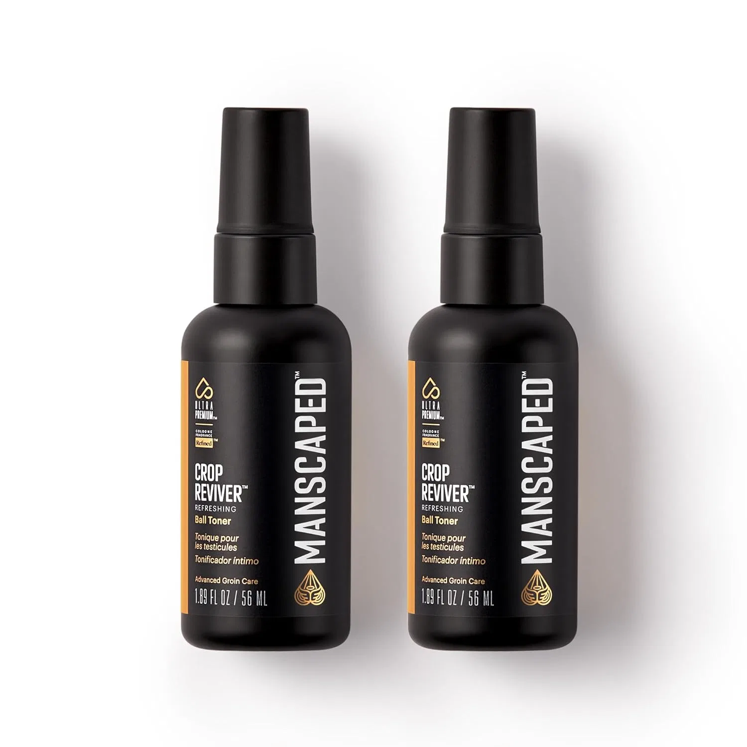 Мужской тонизирующий спрей для тела The Crop Reviver от MANSCAPED, 2 шт. Manscaped Refining The Gentleman