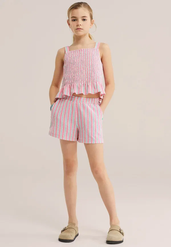 Шорты We Fashion, розовый — фото 2