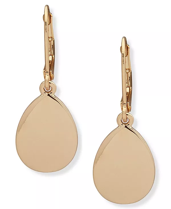 

Серьга-Слезинка Nine West, gold-tone