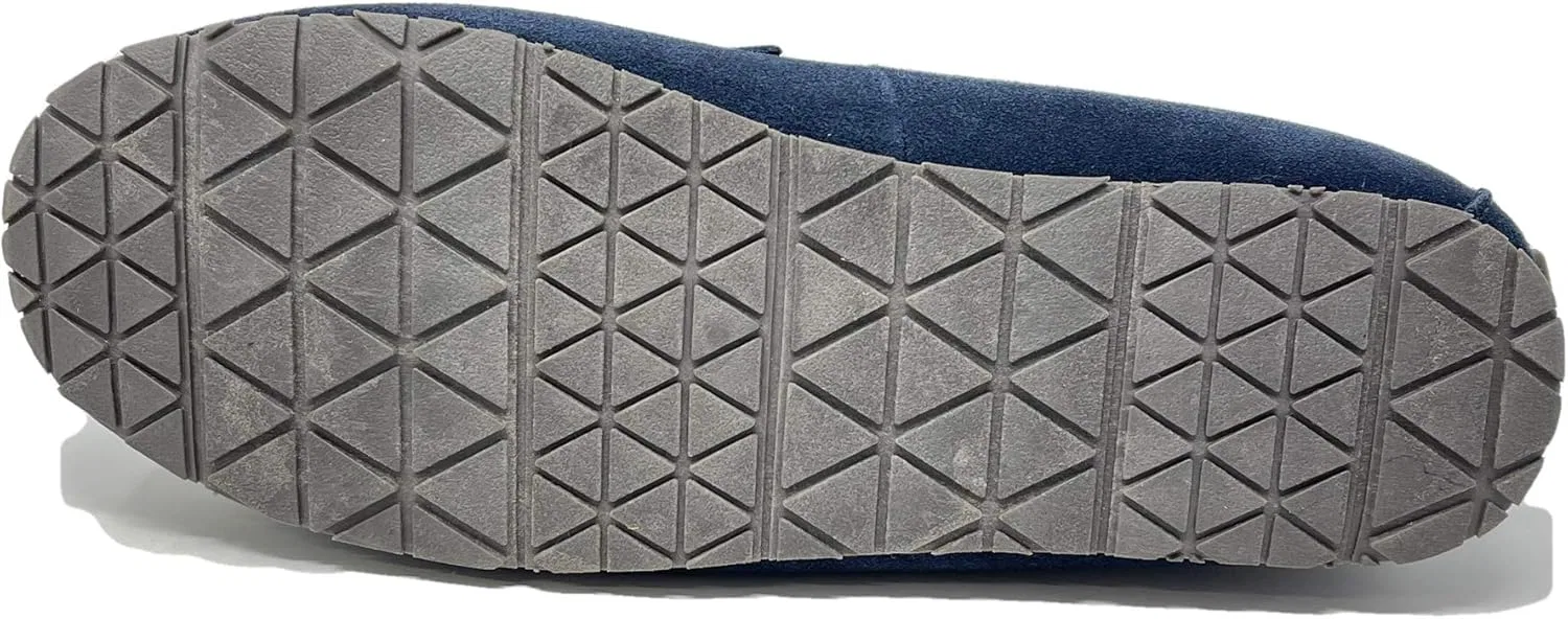 Тапочки с мехом Clarks, Navy — фото 4