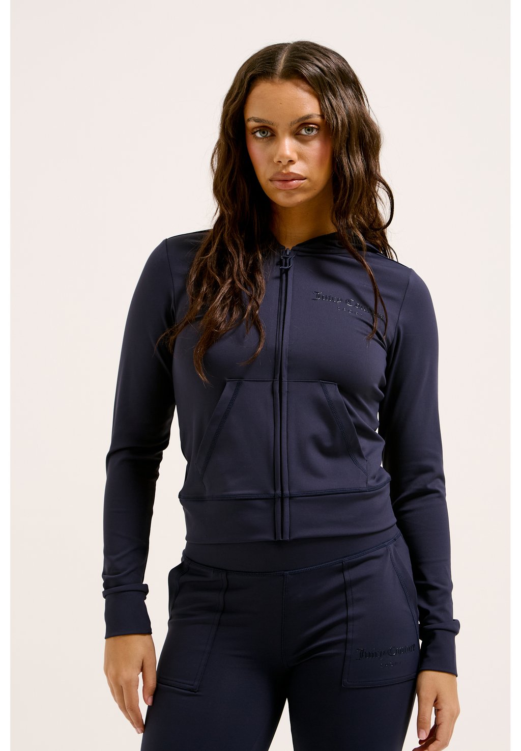 

Толстовка на молнии ACTIVEWEAR ENNIS Juicy Couture, темно-синий