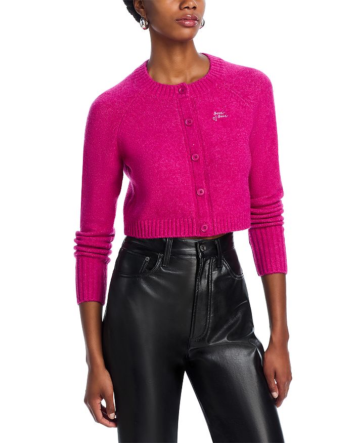 

Кардиган с пуговицами спереди Cinq à Sept, розовый