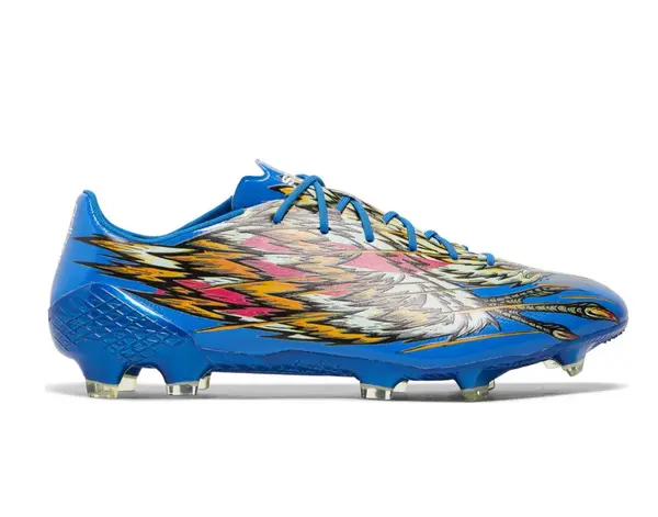 Кроссовки niky's sports x adizero f50 ghosted crazylight fg 'memory lane' Adidas, зеленый — фото 2